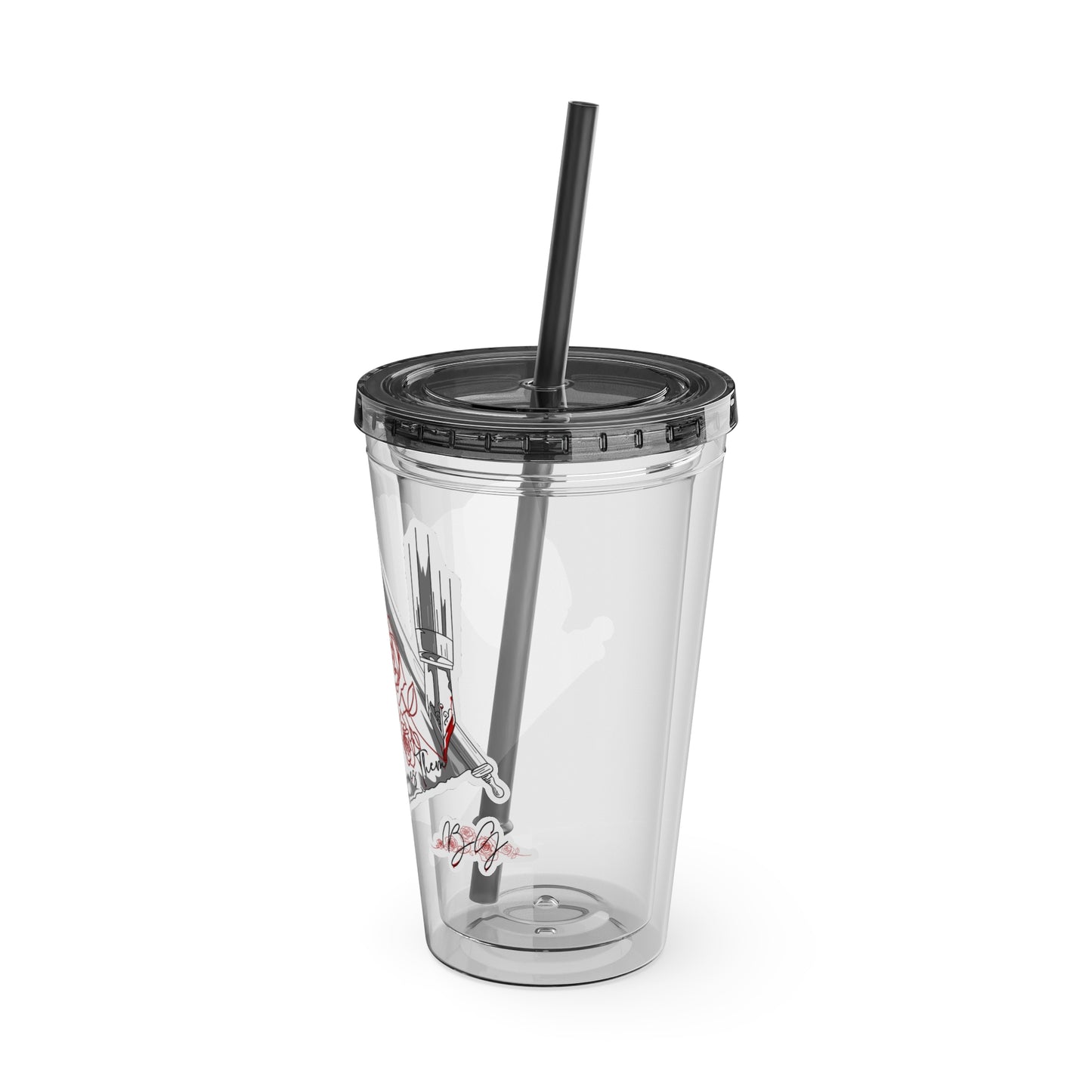 DBT Tumbler with Straw, 16oz