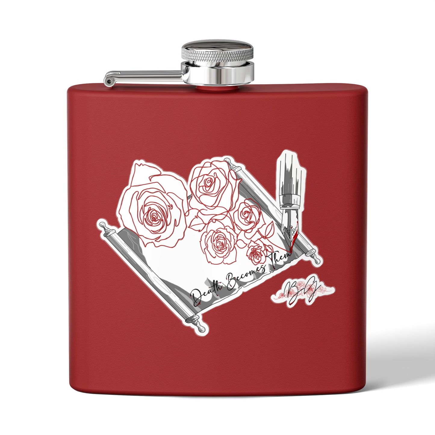 DBT Stainless Steel Flask, 6oz