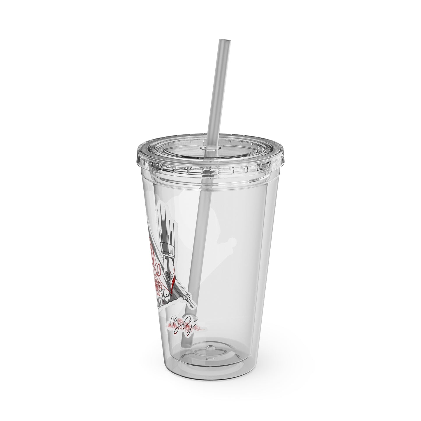 DBT Tumbler with Straw, 16oz